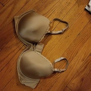 Women's 34C Calvin Klein bra beige